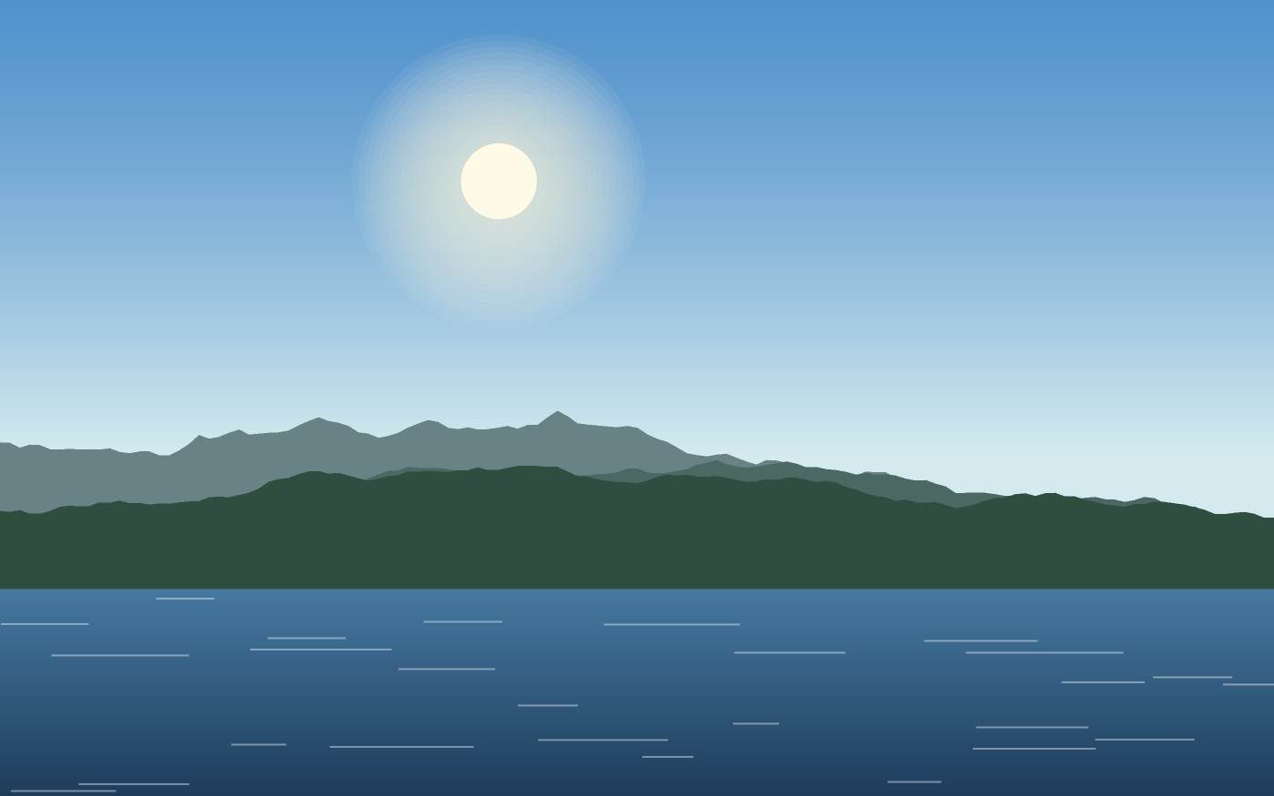 Ilustrace krajiny