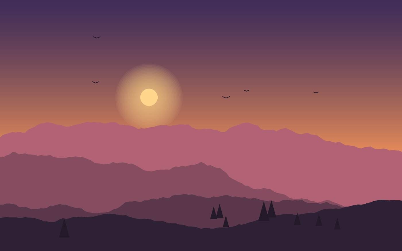 Landskabsillustration