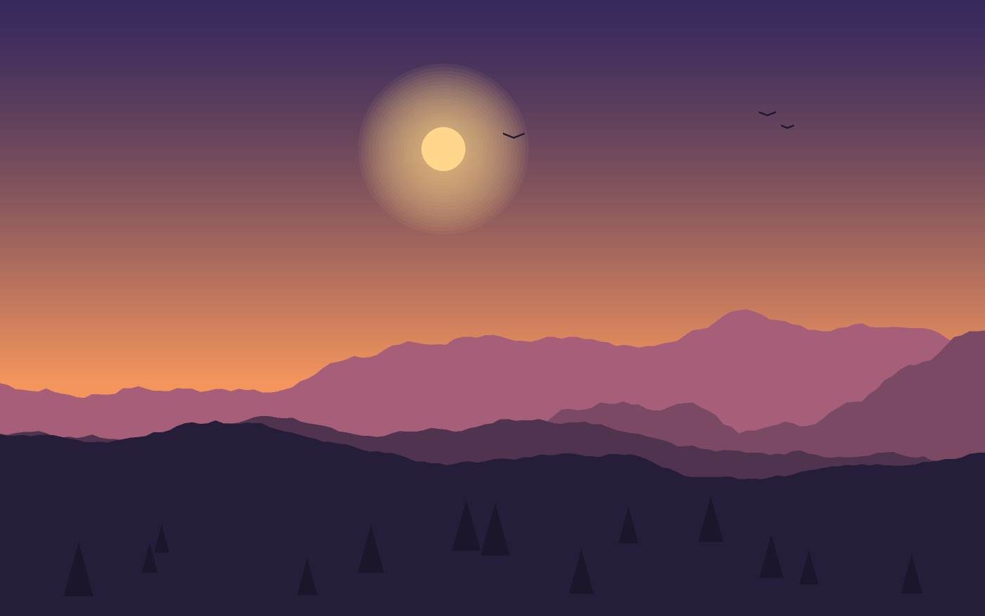 Illustration de paysage