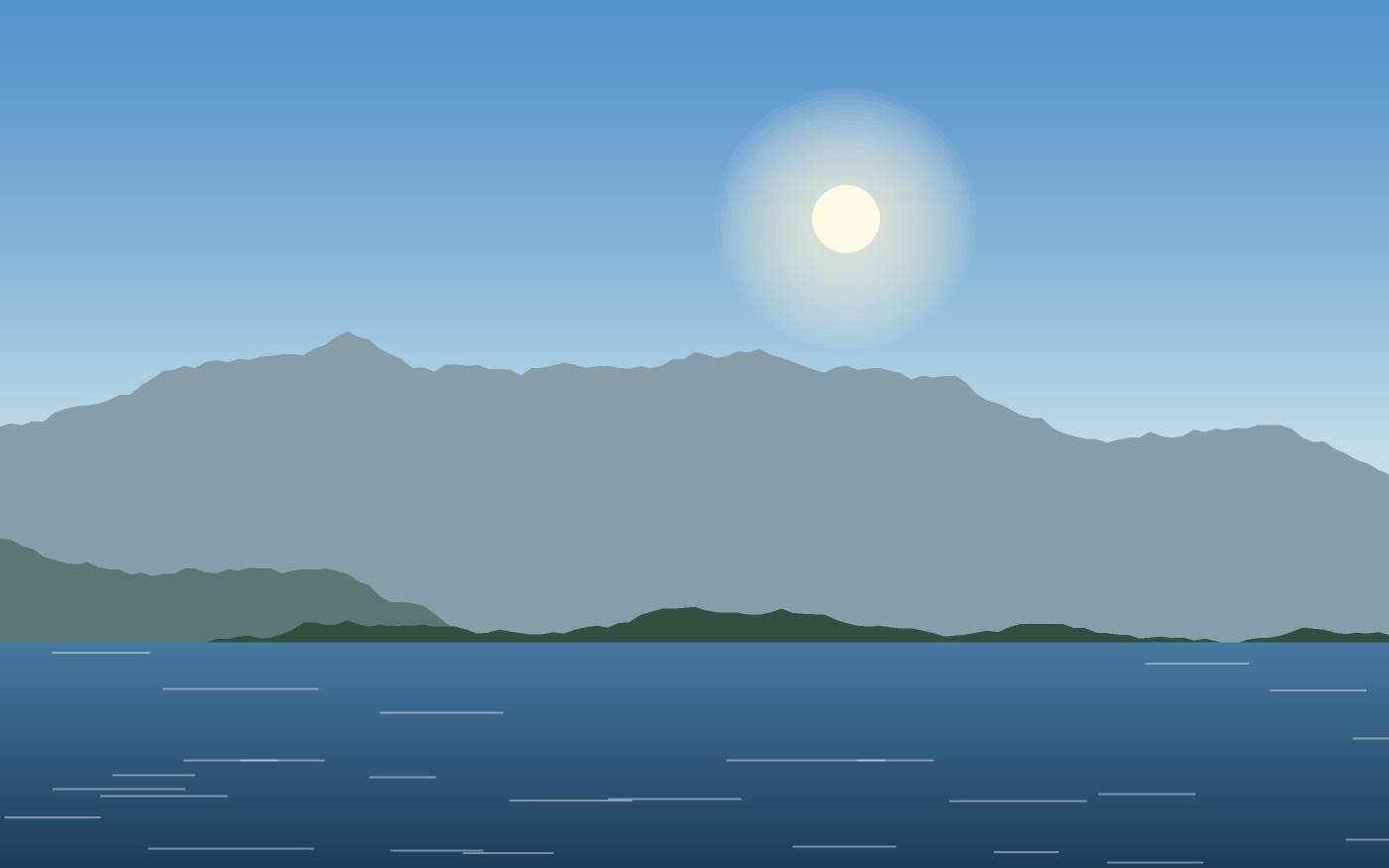 Landskapsillustrasjon