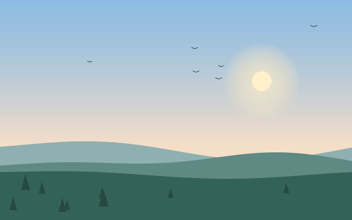Ilustracja krajobrazu