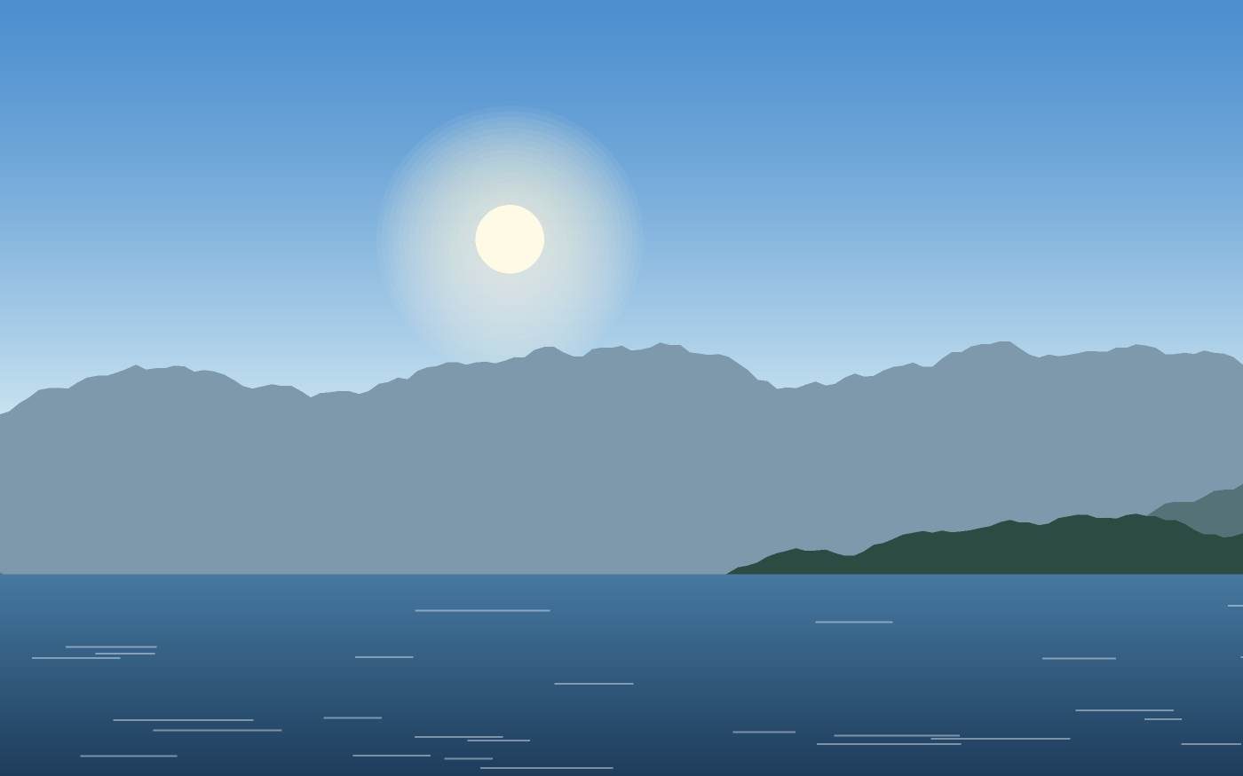 Landskapsillustration