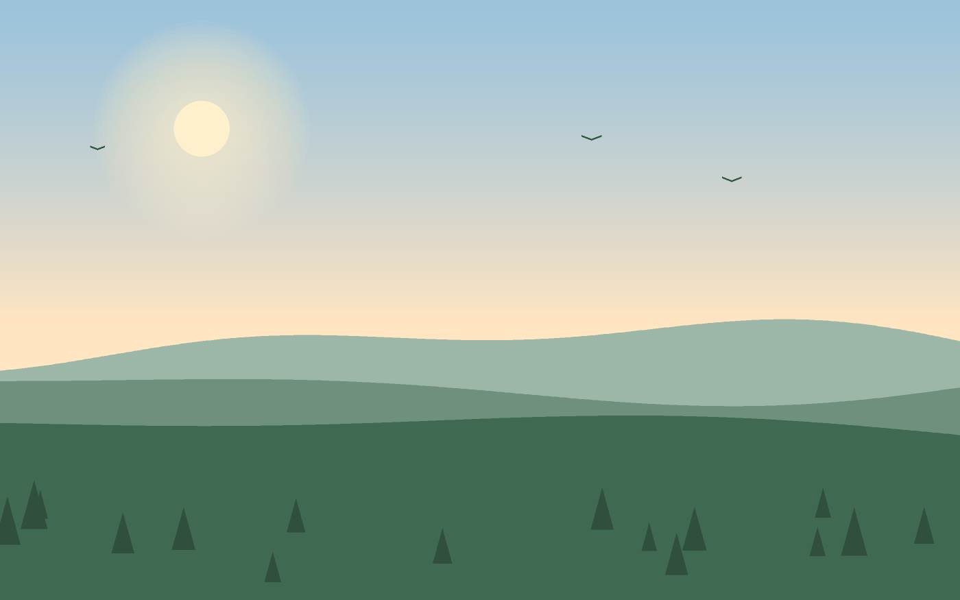 Landskapsillustration