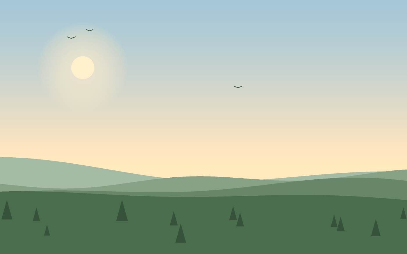 Landskapsillustration
