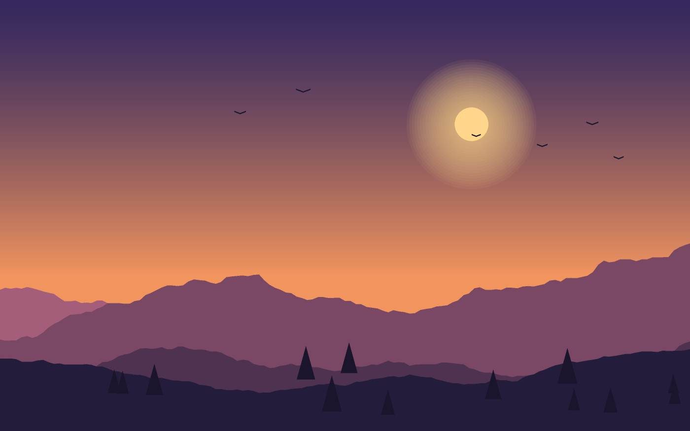 Landscape illustration